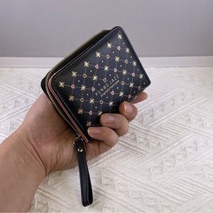 Wallet for Women,Trifold Magnetic Buckle Wallet,Credit Card Holder Coin Purse